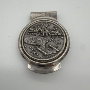 Vintage Star Trek Money Clip USS Enterprise-2003 Paramount Pictures